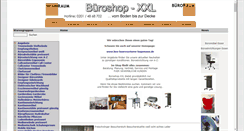 Desktop Screenshot of bueroshop-xxl.de